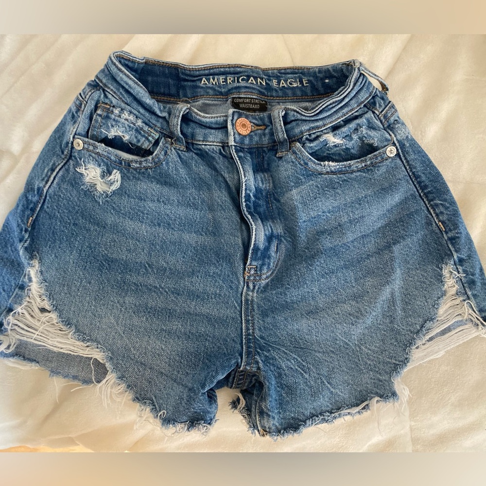 Hollister Denim shorty shorts